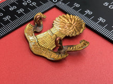 Charger l'image dans la galerie, Original WW2 British Army Lothians and Berwickshire Imperial Yeomanry Cap Badge - The Militaria Shop