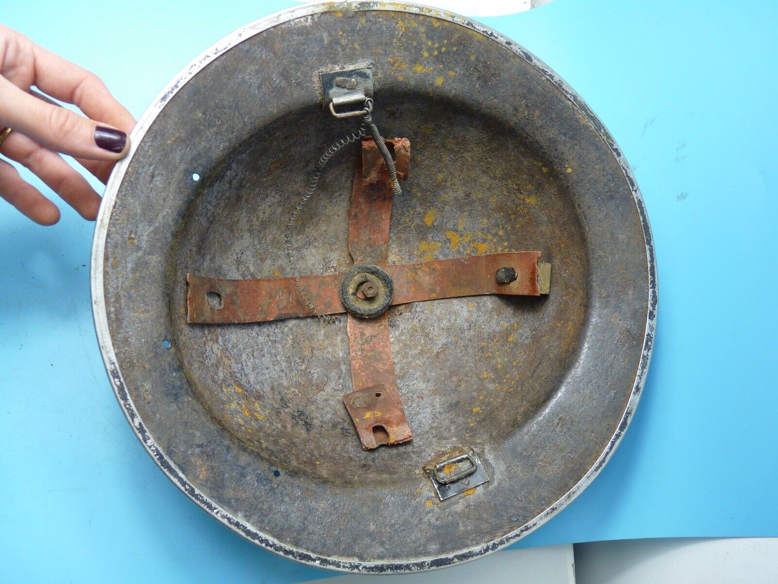 Original WW2 South African Army Mk2 Brodie Helmet - British Style Combat Helmet - The Militaria Shop