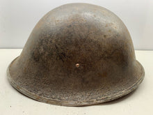 Charger l'image dans la galerie, Geunine British / Canadian Army Mk3 WW2 Combat Helmet - Uncleaned Original - The Militaria Shop