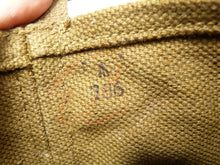 Load image into Gallery viewer, Original WW2 1943 Dated British Army 37 Pattern Water Bottle Carrier Harness - The Militaria Shop