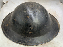 Load image into Gallery viewer, Original WW2 Combat Helmet - British / South African Army Mk2 Brodie Helmet - The Militaria Shop