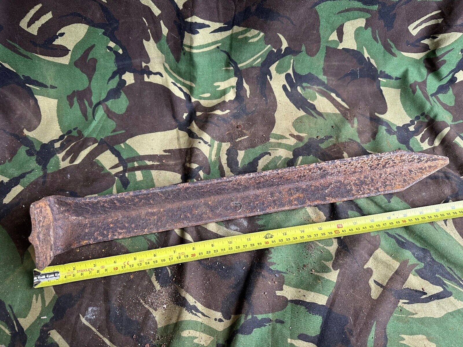 Original WW2 German Army Flak / Artillery Cannon Field Recoil Peg - The Militaria Shop