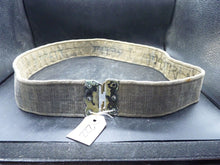 Load image into Gallery viewer, Original British Army / RAF Webbing Belt - WW2 37 Pattern - 40 Inch Waist Max - The Militaria Shop