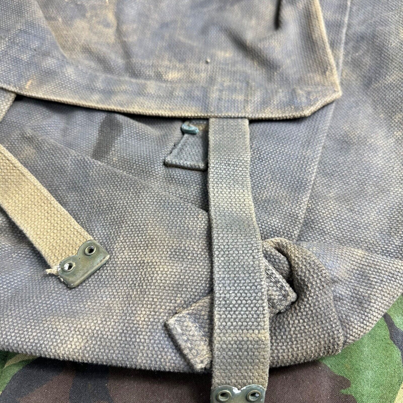 British Army / RAF 37 Pattern Large Pack - WW2 Pattern -Used Condition Original - The Militaria Shop
