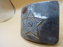 Lade das Bild in den Galerie-Viewer, Original WW2 USSR Russian Soldiers Army Brass Belt Buckle - The Militaria Shop