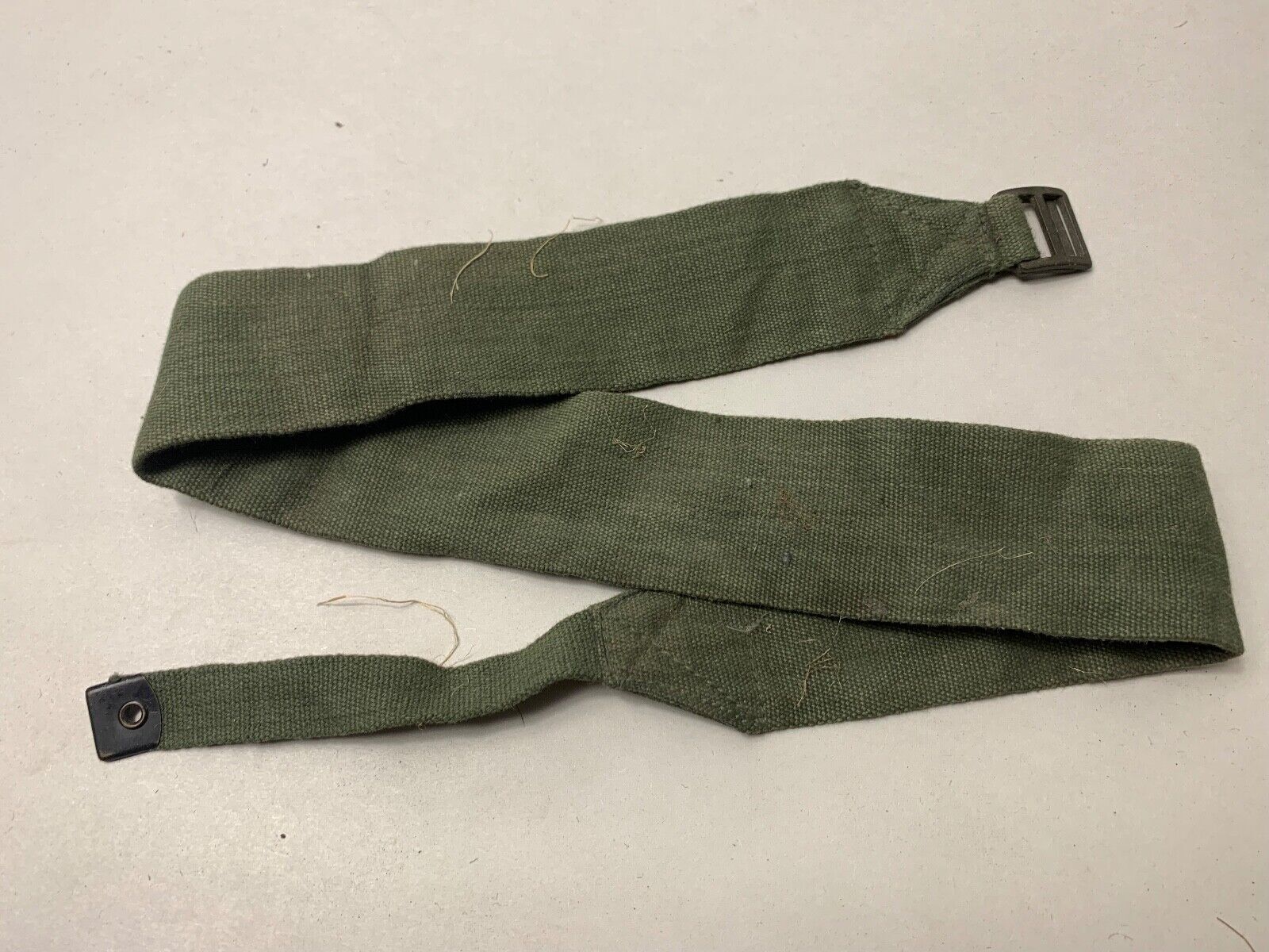 Original WW2 British Army 44 Pattern Equipment Strap - 1945 Dated - The Militaria Shop