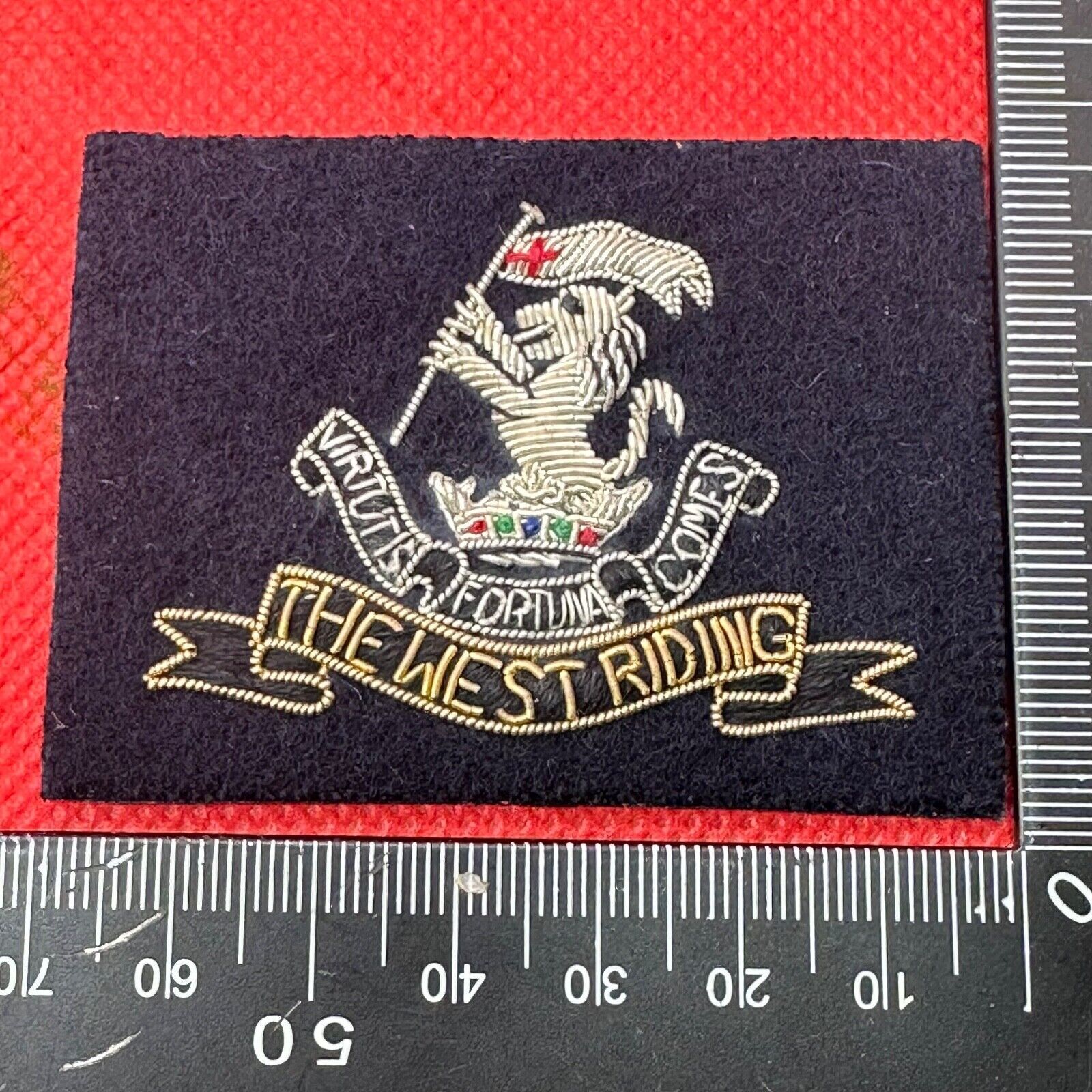 British Army Duke of Wellington West Riding Cap / Beret / Blazer Badge - UK Made - The Militaria Shop