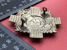 Load image into Gallery viewer, Original WW2 British Army 4th/5th Battalion (Queen's Edinburgh Rifles) Cap - The Militaria Shop