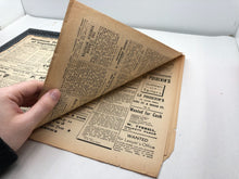 Load image into Gallery viewer, Original WW2 British Newspaper Channel Islands Occupation Jersey - October 1942 - The Militaria Shop