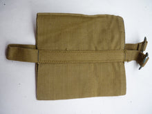 Load image into Gallery viewer, Original WW2 1943 Dated British Army 37 Pattern Water Bottle Carrier Harness - The Militaria Shop