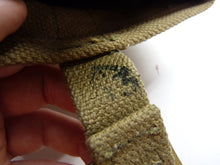Load image into Gallery viewer, Original WW2 1942 Dated British Army 37 Pattern Water Bottle Carrier Harness - The Militaria Shop