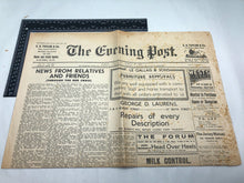 Load image into Gallery viewer, Original WW2 British Newspaper Channel Islands Occupation Jersey - March 1941 - The Militaria Shop