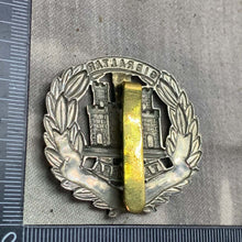 Load image into Gallery viewer, Original WW2 British Army Cap Badge - Northamptonshire Regiment - The Militaria Shop
