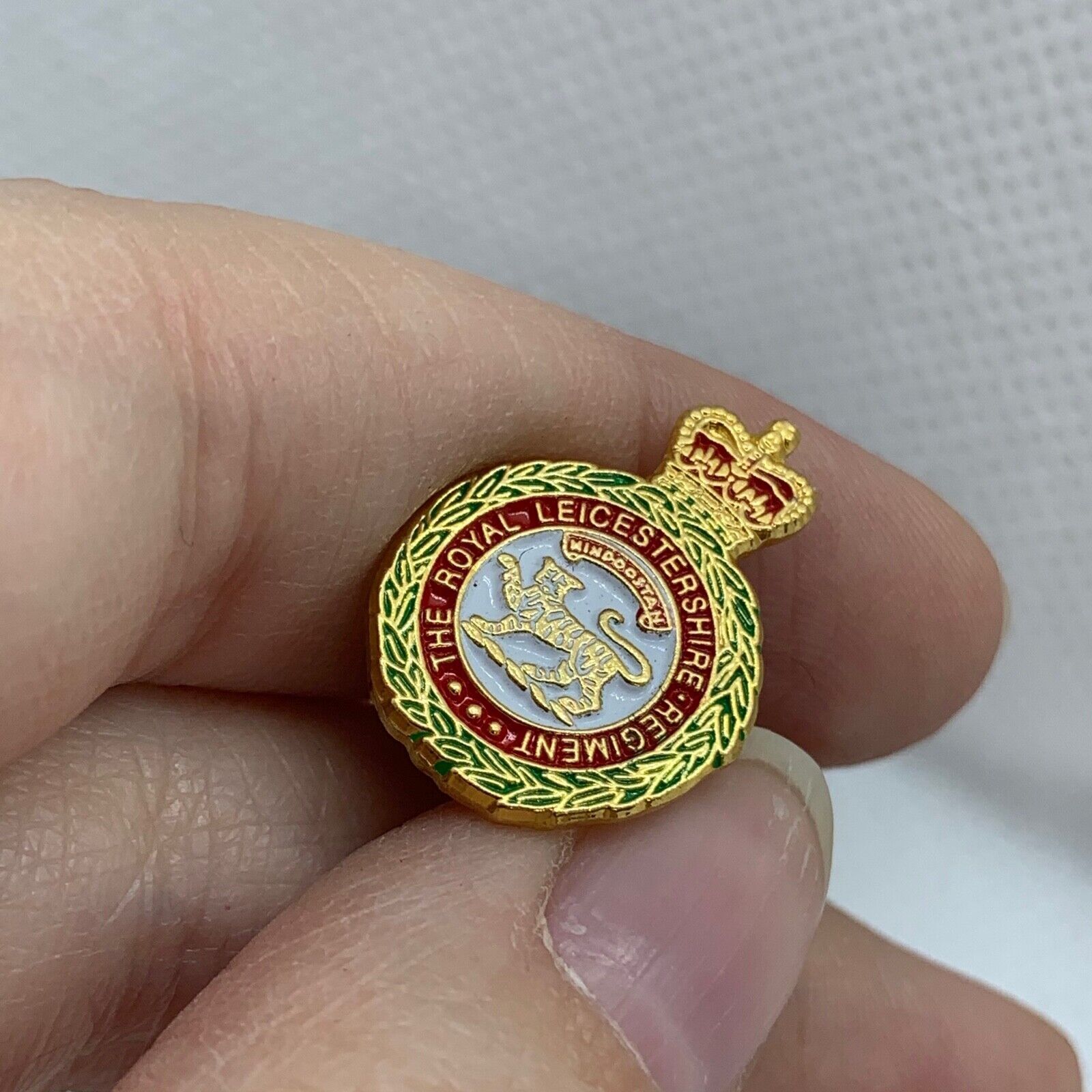 Leicestershire Regiment - NEW British Army Military Cap/Tie/Lapel Pin Badge #127 - The Militaria Shop