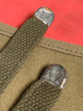 Charger l'image dans la galerie, Original WW2 US Army M1928 Haversack Pack Tail - 1944 Dated - The Militaria Shop