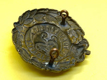 Load image into Gallery viewer, Original British Army Victorian Engineers Volunteers Cap Badge - The Militaria Shop