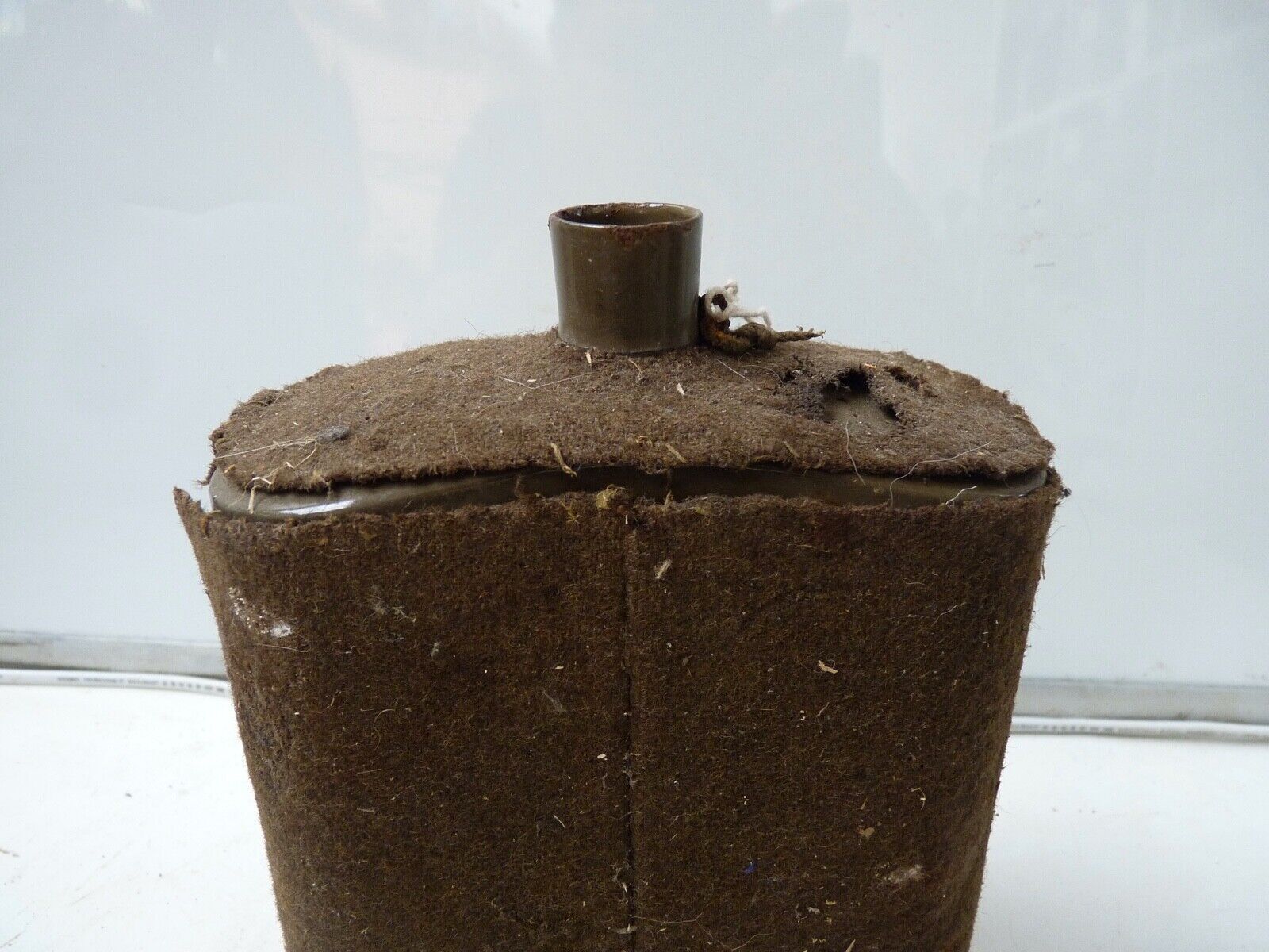 Original WW2 British Army Soldiers Water Bottle - The Militaria Shop