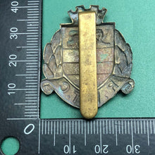 Load image into Gallery viewer, Original British Army Volunteer Training Corps Rochester Cap Badge - The Militaria Shop