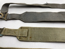 Load image into Gallery viewer, Original WW2 British Army / RAF 37 Pattern L Strap Set - The Militaria Shop