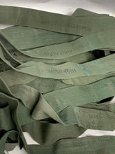 Load image into Gallery viewer, Original British Army WW2 44 Pattern Back Pack Equipment Strap - 1945 Dated - The Militaria Shop