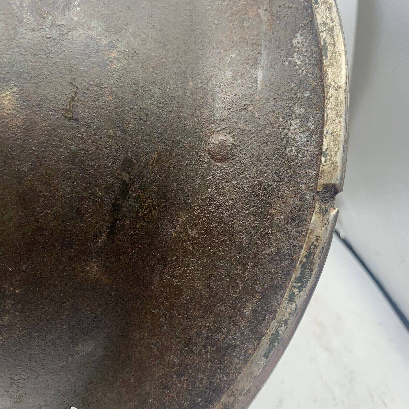 Original WW2 South African Army Mk2 Brodie Helmet - British Style Combat Helmet - The Militaria Shop