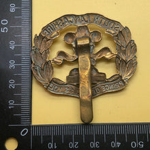 Load image into Gallery viewer, Original WW2 British Army Cap Badge - South Lancashire Regiment - The Militaria Shop