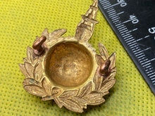 Load image into Gallery viewer, WW2 British Army Royal Marines Labour Corps Cap Badge - The Militaria Shop