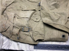 Load image into Gallery viewer, French/Italian Army Messenger / Official Dispatch Riders Lockable Back Pack - The Militaria Shop