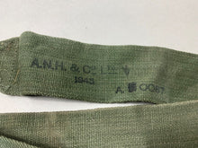 Load image into Gallery viewer, Original WW2 British Army 44 Pattern Equipment Strap - 1945 Dated - The Militaria Shop