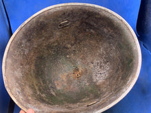 Load image into Gallery viewer, Original WW2 British Army / Canadian Army Mk3 Turtle Combat Helmet - The Militaria Shop