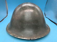 Load image into Gallery viewer, WW2 Mk3 High Rivet Turtle - British / Canadian Army Helmet - Good Original - The Militaria Shop