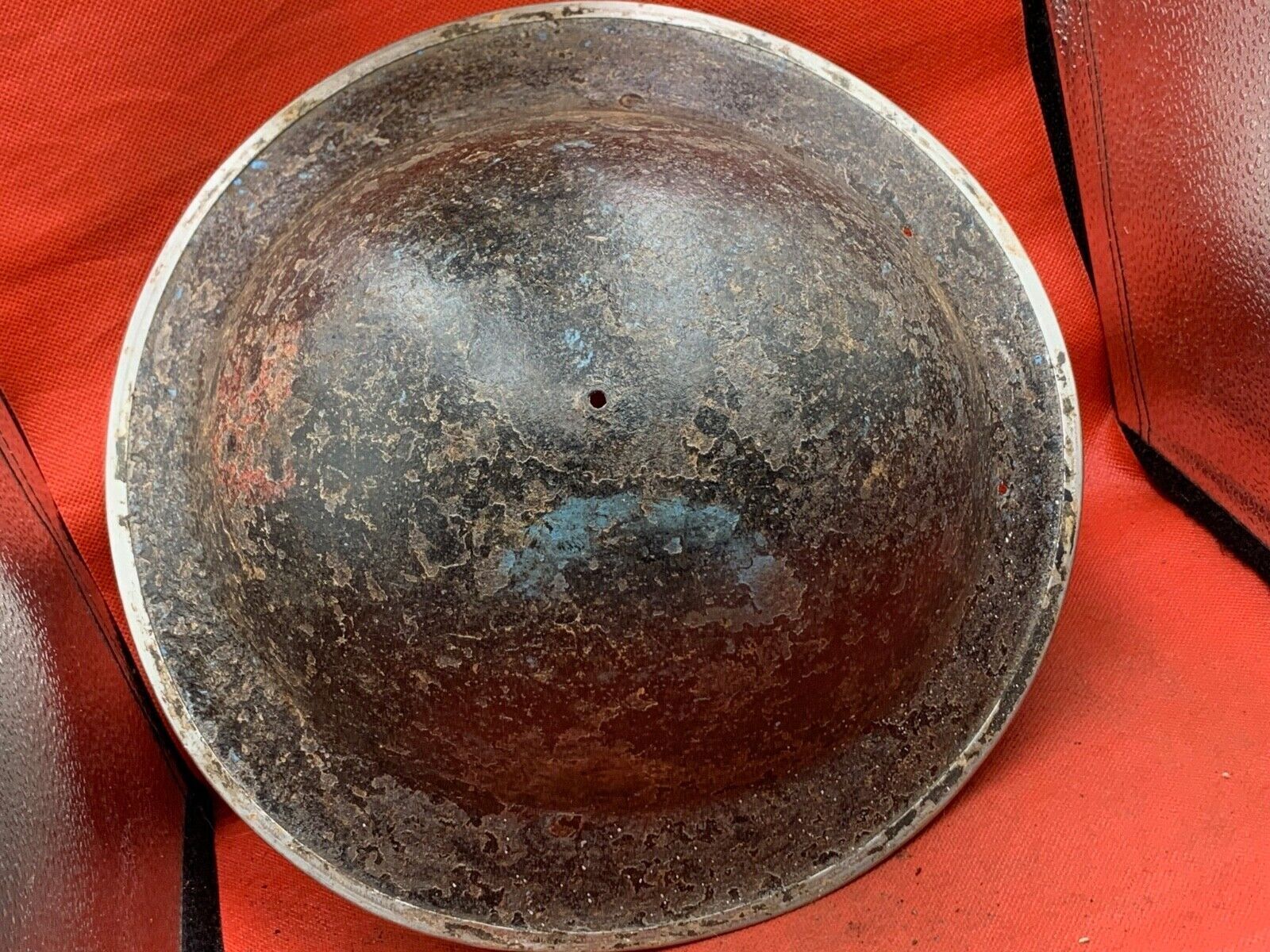 British Army Mk2 Brodie Helmet - Original WW2 - South African Manufactured - The Militaria Shop