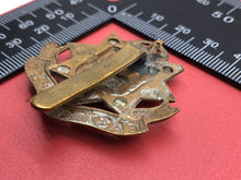 Load image into Gallery viewer, Original WW2 British Army Easy Surrey Regiment Cap Badge - The Militaria Shop