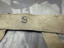 Load image into Gallery viewer, Original WW1 British Army 08 Pattern Webbing Belt 40" Waist - Rare Economy - The Militaria Shop