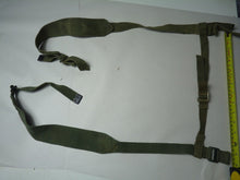 Load image into Gallery viewer, Original WW2 British Army 44 Pattern Shoulder Cross Straps Set - 1945 Dated - The Militaria Shop
