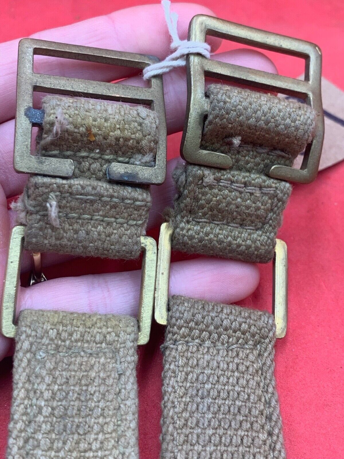 Original WW2 British Army 37 Pattern Brace Adaptor Pair - The Militaria Shop