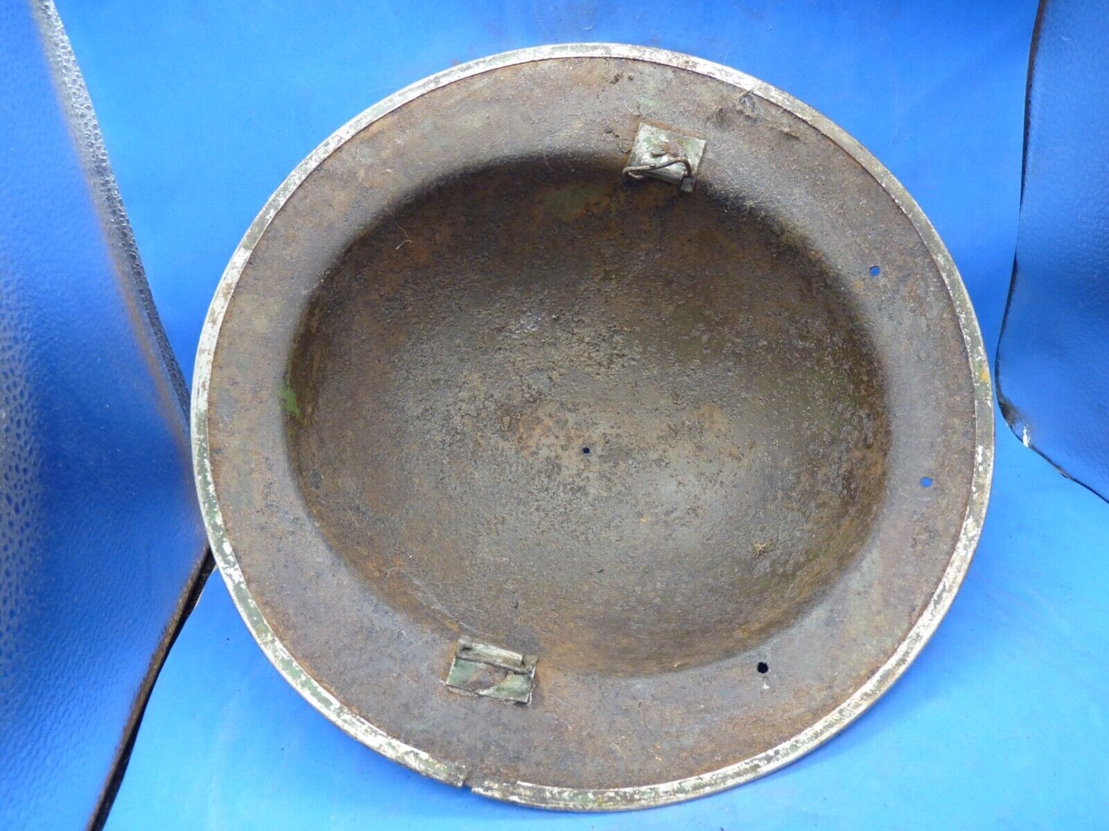 Original WW2 South African Army Mk2 Brodie Helmet - British Style Combat Helmet - The Militaria Shop