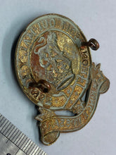 Load image into Gallery viewer, Original British Army - 14th King's Hussars Regiment Cap Badge - The Militaria Shop