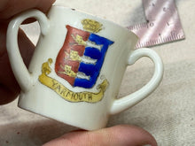 Load image into Gallery viewer, Original Vintage Crested China Ware Cup - Yarmouth - Isle of Wight - The Militaria Shop
