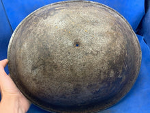 Load image into Gallery viewer, Original WW2 British Army / Canadian Army Mk3 Turtle Combat Helmet - The Militaria Shop