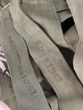 Load image into Gallery viewer, Original British Army WW2 44 Pattern Back Pack Equipment Strap - 1945 Dated - The Militaria Shop