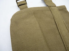 Load image into Gallery viewer, Original WW2 1943 Dated British Army 37 Pattern Water Bottle Carrier Harness - The Militaria Shop