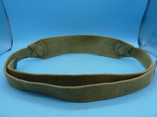 Load image into Gallery viewer, Original WW2 British Army 37 Pattern Canvass Shoulder Strap / Cross Strap - The Militaria Shop