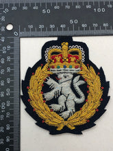Lade das Bild in den Galerie-Viewer, British Army Bullion Embroidered Blazer Badge - WRAC Women's Royal Army Cor - The Militaria Shop