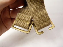 Load image into Gallery viewer, Original WW2 1943 Dated British Army 37 Pattern Water Bottle Carrier Harness - The Militaria Shop