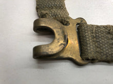 Charger l'image dans la galerie, Original WW2 British Army 37 Pattern Canvass L Strap - The Militaria Shop