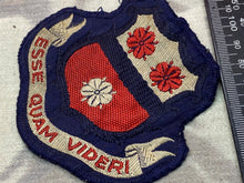 Lade das Bild in den Galerie-Viewer, Original British Blazer Badge - Unknown - University etc ? - The Militaria Shop