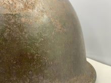 Charger l'image dans la galerie, Original WW2 British / Canadian Army Mk3 High Rivet Combat Helmet Shell - The Militaria Shop