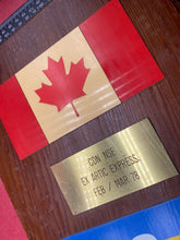 Load image into Gallery viewer, Original Canadian Army Large Wooden - Excercise Arctic Express - Wall Plaque - The Militaria Shop