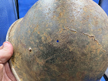 Charger l'image dans la galerie, WW2 British / Canadian Army Mk3 Combat Turtle Helmet - Good Original Helmet - The Militaria Shop